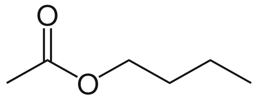 Cấu tạo phân tử Butyl Acetate