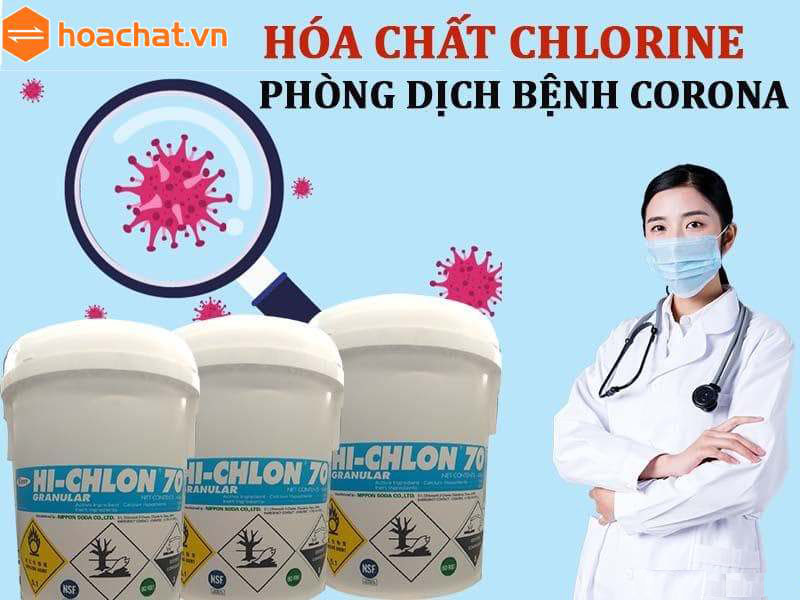 Clorin trong phòng chống dịch COVID 19